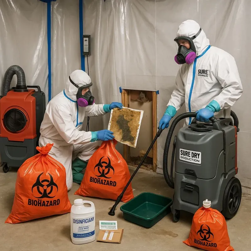 Contaminated Water Handling Protocols process in Grandview, MO