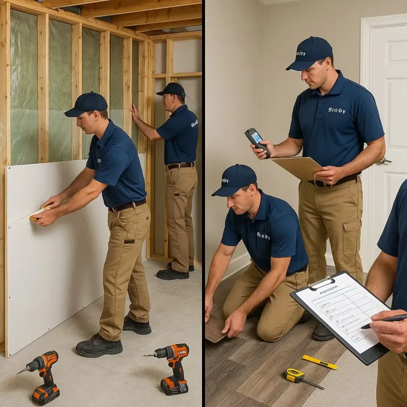 Repairs and Reconstruction process in Grandview, MO